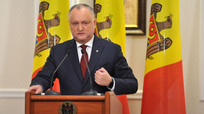 Igor Dodon va depune astăzi sesizarea la Curtea Constituțională