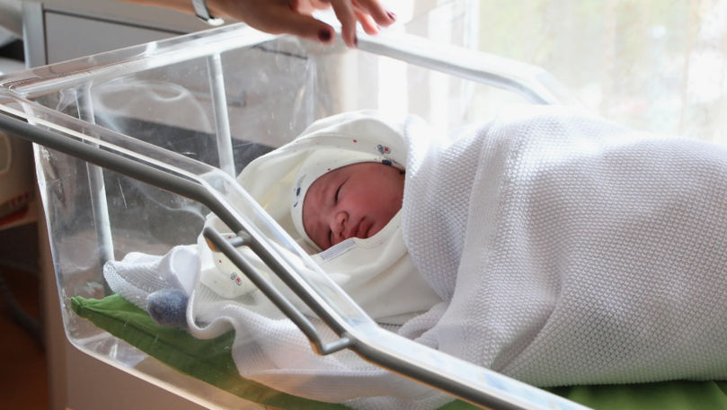 Уровень рождаемости в Кишиневе увеличился на 8% в первом полугодии.