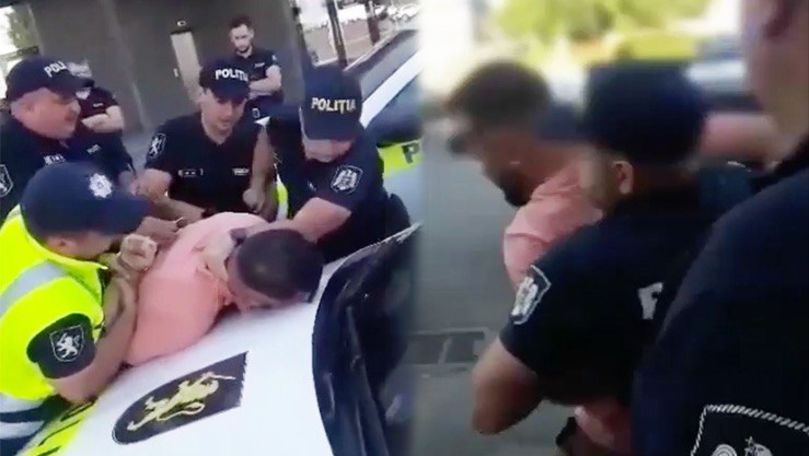 Reacția unui șofer prins beat de polițiști în Chișinău