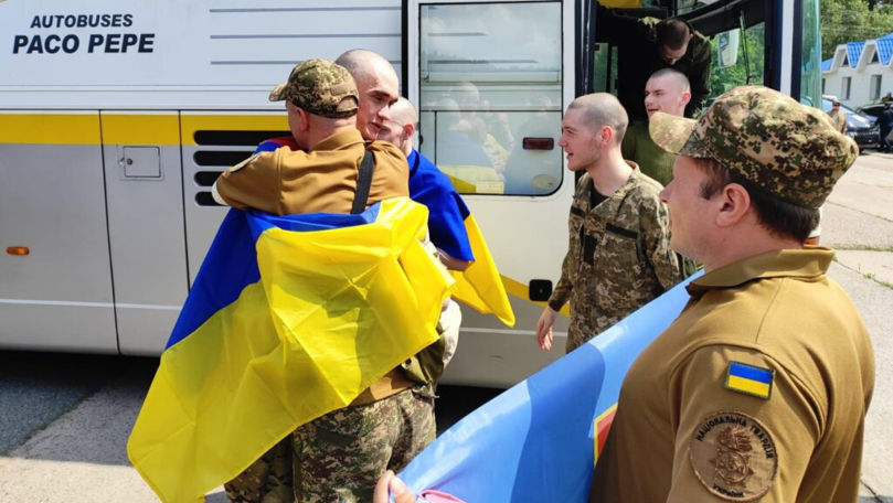 Rusia și Ucraina și-au întors reciproc primii prizonieri de război