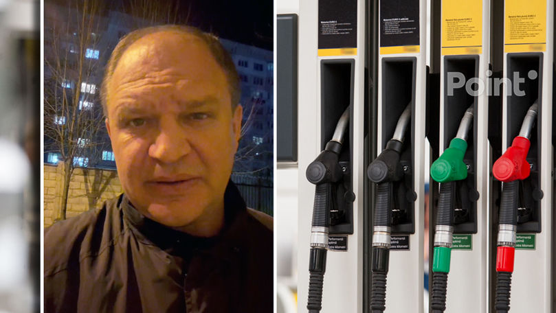 Ceban: Motorină, practic, nu se vinde nici la o benzinărie din Chișinău.