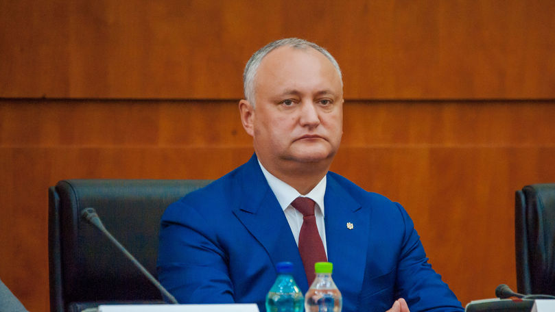 Dodon evită să comenteze limbajul lui Chicu la adresa lui Mureșan