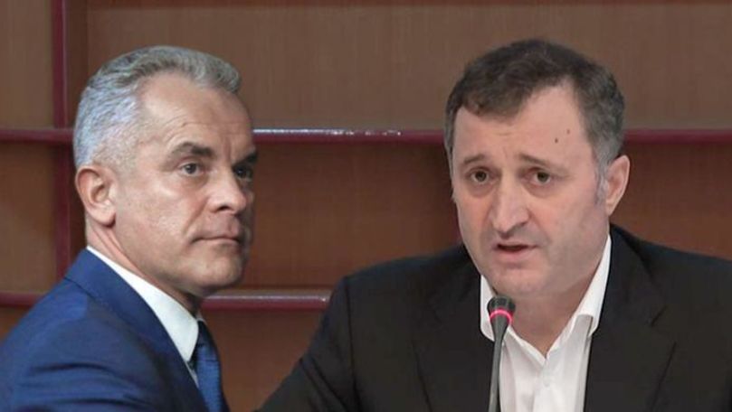 Филат – Плахотнюку: Не тратьте зря время и ресурсы, у вас ничего не получится. Коллаж: Point.md
