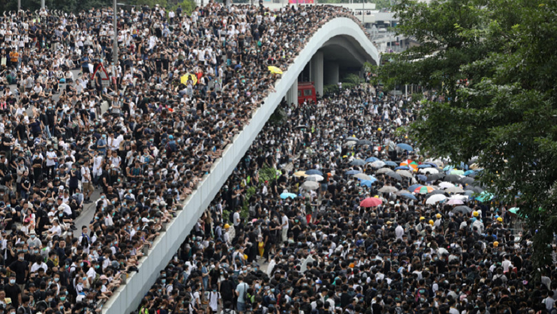 Noi proteste anunţate în Hong Kong, în districtul turistic al oraşului