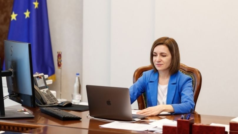 Президент Майя Санду.