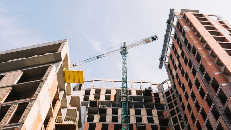 Volumul lucrărilor de construcție în anul 2023 s-a redus cu 2,5%