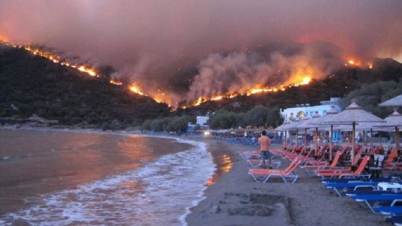 Regiunile din Italia și Grecia cu cel mai sporit risc de incendii