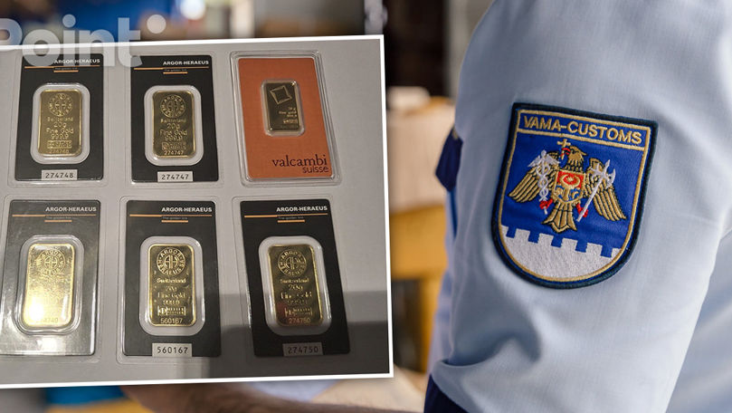 В аэропорту таможенники зафиксировали попытку незаконного вывоза золотых слитков.