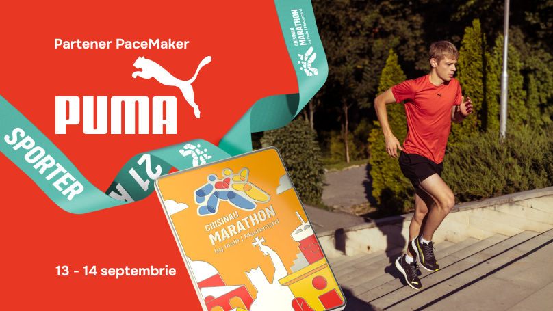 Puma x Chisinau Marathon by maib | Mastercard: Fii în mișcare Ⓟ