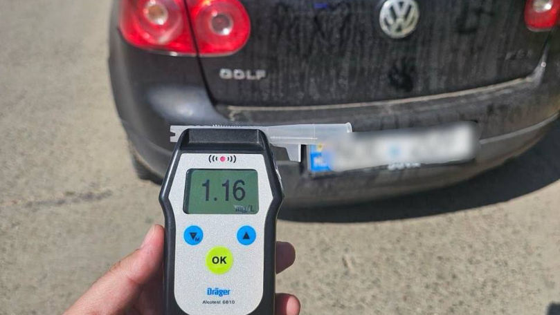 Ialoveni: O șoferiță beată criță și fără permis, prinsă de oamenii legii