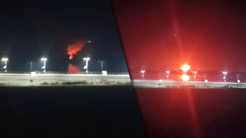 Atacul ruşilor cu drone la Chilia Nouă, filmat de peste Dunăre