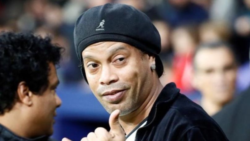 Ronaldinho a câştigat un turneu de fotbal în închisoare