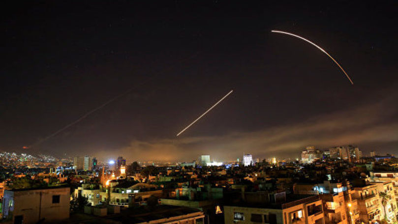 Forțele armate siriene au respins un atac aerian asupra Damascului