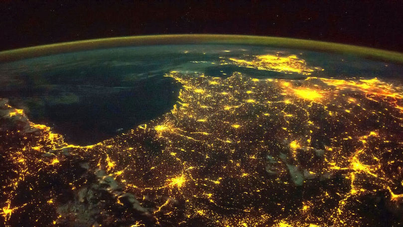 Ночная освещённость Земли за восемь лет выросла на 16%.