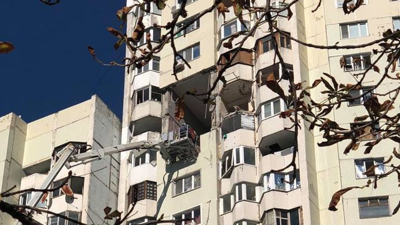 8 apartamente afectate grav de explozia din Capitală, date în exploatare