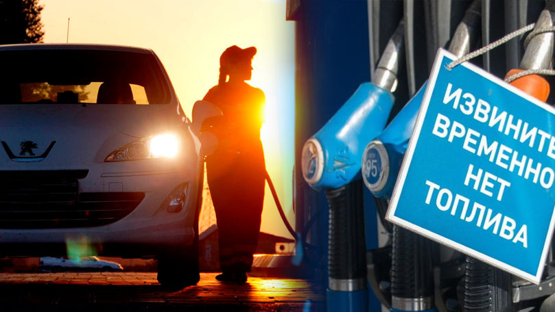 Водители жалуются, что не могут заправиться дизелем.