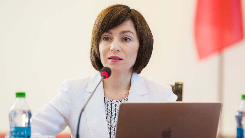 Премьер-министр Республики Молдова Майя Санду. 