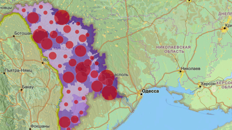 Oficial: 2.154 de infectați în R. Moldova. Harta noilor pacienți