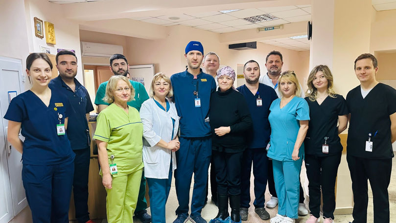 O femeie cu meningiom gigant cerebral, salvată de medicii de la IMU