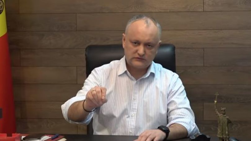 Экс-президент Игорь Додон.