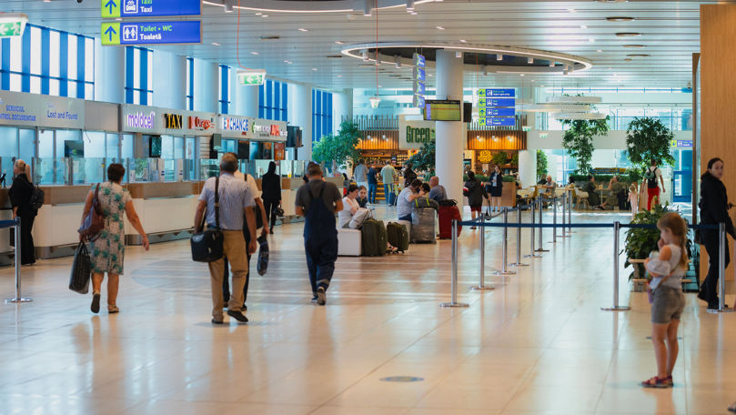 Zona de plecări de pe Aeroportul Internațional Chișinău va fi extinsă