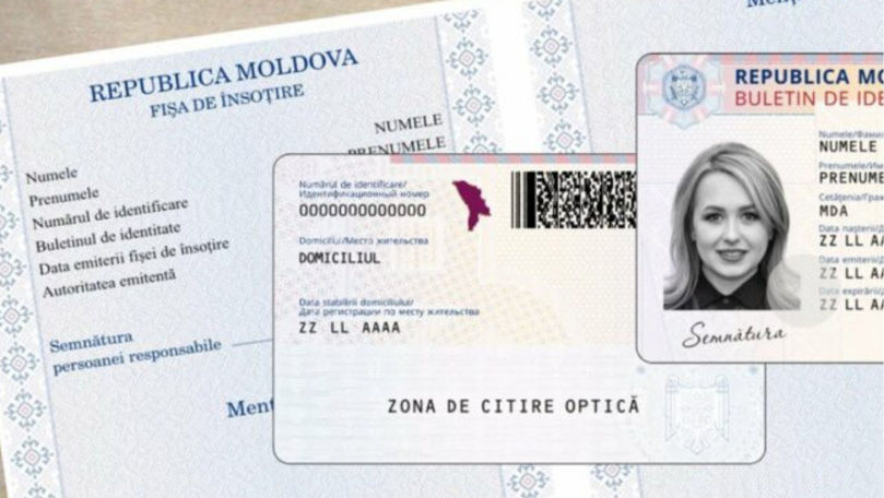 Buletinele de identitate urmează a fi înlocuite cu cărți de identitate