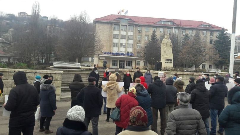 В Глодянах, Сороках и Кагуле прошли акции протеста из-за русского языка.