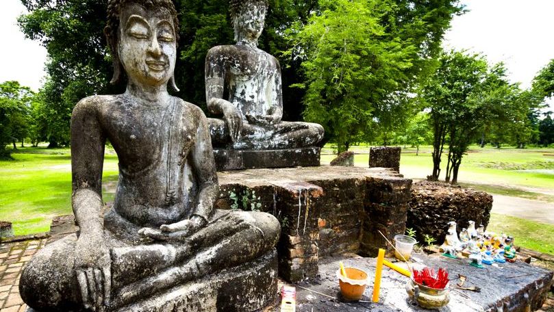 Descoperire uluitoare într-o statuie a lui Buddha veche de 1.000 de ani