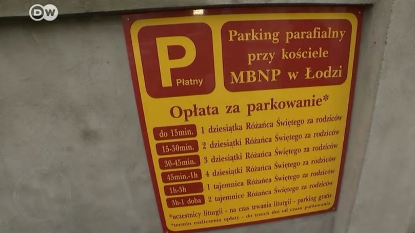 Rugăciuni contra loc de parcare, în Polonia