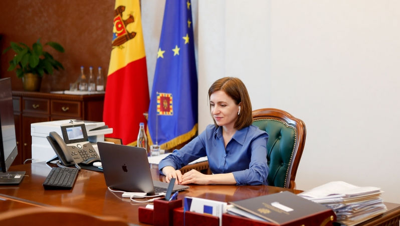 Maia Sandu spune că a înghețat iarna trecută în birou: Erau 17 grade