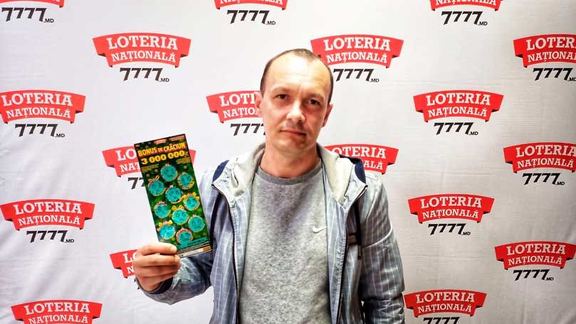 Loteria Națională: 100.000 de lei Bonus de Crăciun pentru un bărbat (P)