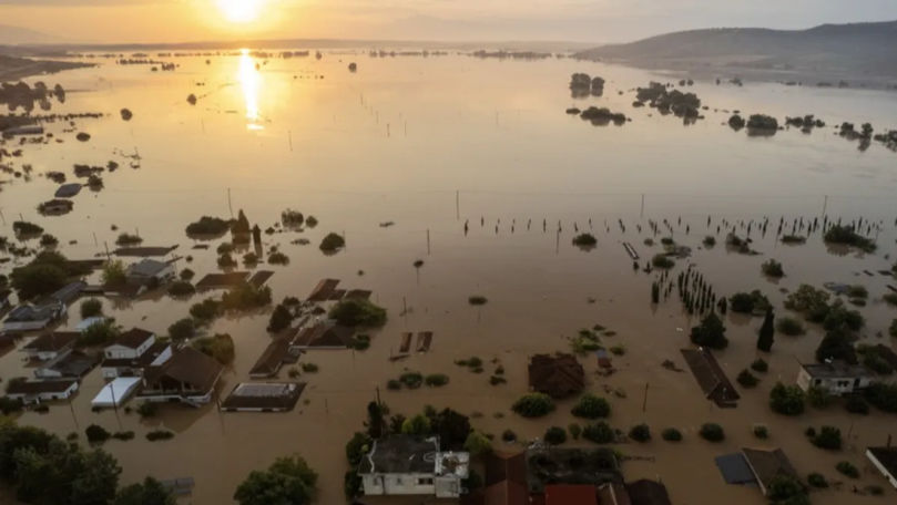 Grecia, sub ape: Furtunile devastatoare au inundat mai multe insule