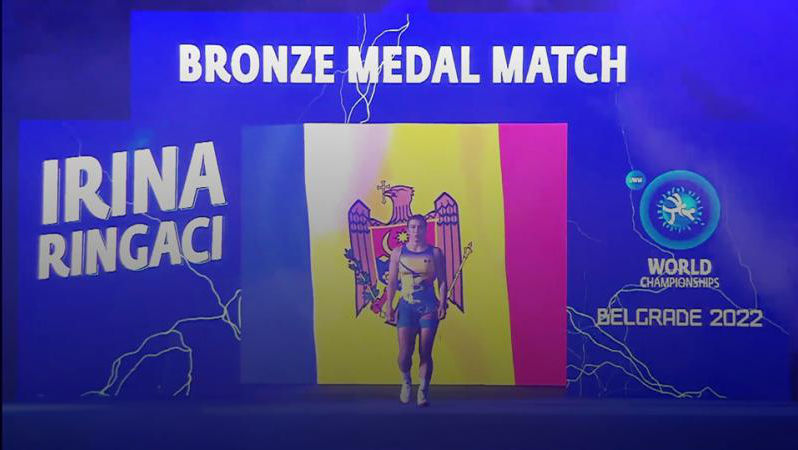 Irina Rîngaci a luat bronzul la Campionatul Mondial de la Belgrad