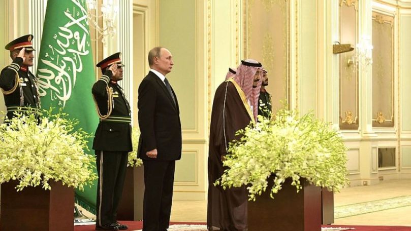Putin, în vizită în țările arabe în căutarea investițiilor pentru Rusia
