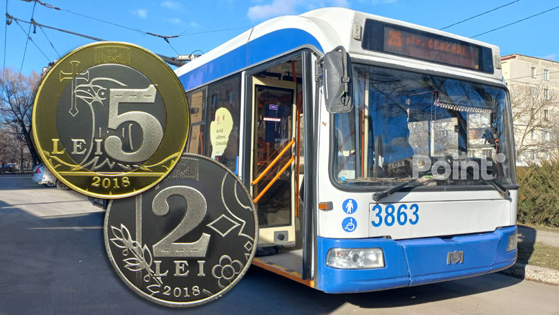 Călătoria cu transportul public în Capitală se va scumpi până la 7 lei, începând cu 1 mai.