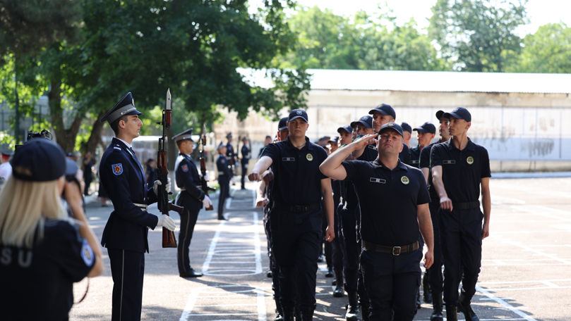 Tinerii polițiști de frontieră au depus Jurământul de credință Patriei