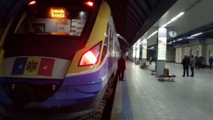 De săptămâna viitoare, trenul Chișinău-Odesa va circula zilnic