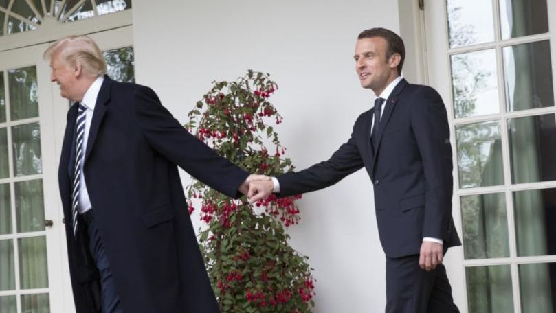 Macron îi va trimite un alt stejar lui Trump, după ce primul s-a uscat