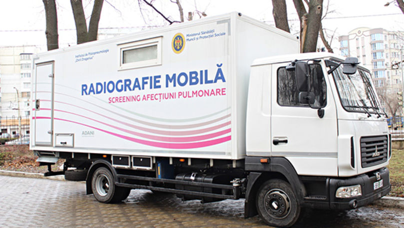 Belarus a donat Moldovei o unitate mobilă pentru screening-ul pulmonar