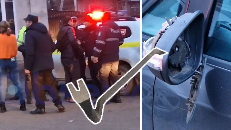 Soroceanul care a vandalizat mai multe mașini, internat la Psihiatrie