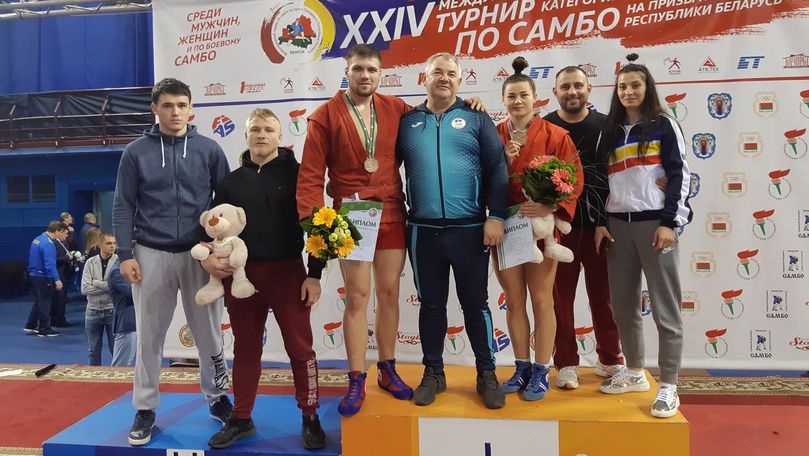 Moldova a cucerit 3 medalii la turneul de sambo din Belarus