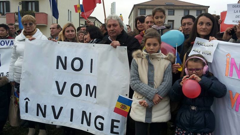 Mesajul moldovenilor din Italia și Marea Britanie către polițiști