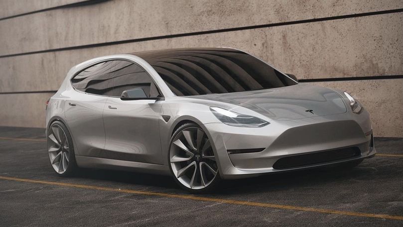 Tesla pregătește un Model 3 break, disponibil doar pe piața din Europa