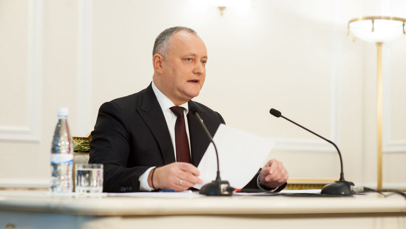 Dodon se laudă rușilor că românii vizitează cel mai des Moldova