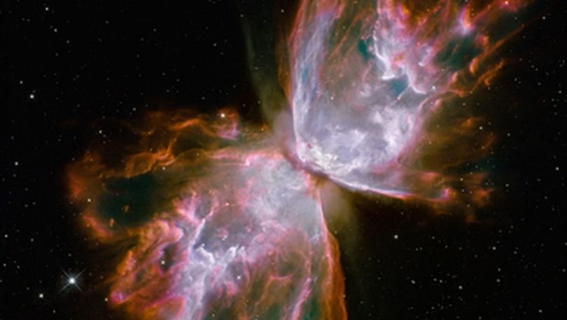 Imagine rară: Moartea unei stele, fotografiată de telescopul Hubble