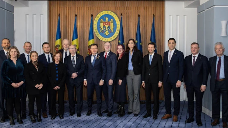 Речан побеседовал с группой депутатов Европарламента.