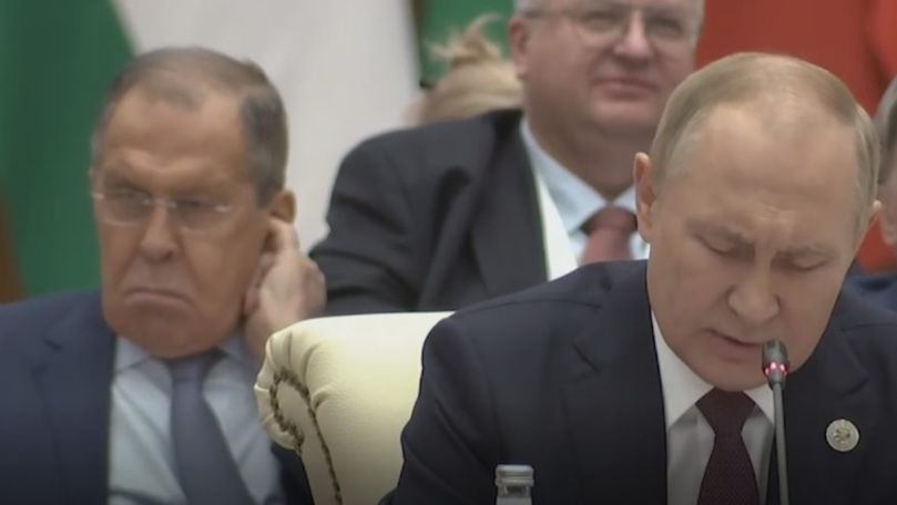 Lavrov, preocupat de igiena urechii în timpul discursului lui Putin