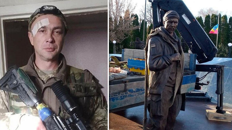 Уроженцу Кишинёва установили памятник в украинском городе.