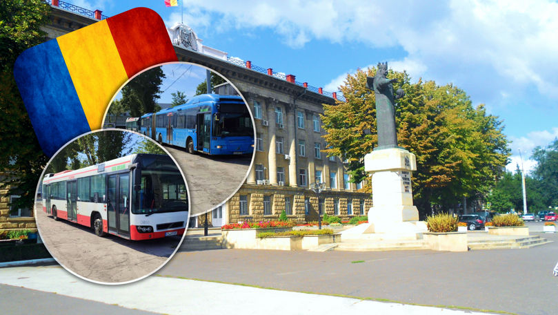 Primele autobuze donate de un oraș din România au ajuns la Bălți