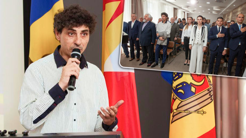 De la film, la tribună: Sergiu Voloc, alături de Partidul Moldova Mare